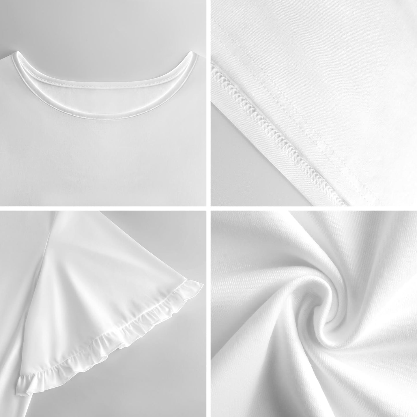 200gsm Flared Sleeve T-shirt(All-Over Printing)