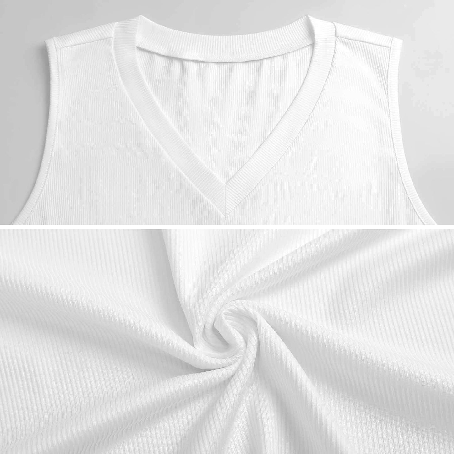 210gsm V Neck Tank Top(All-Over Printing)