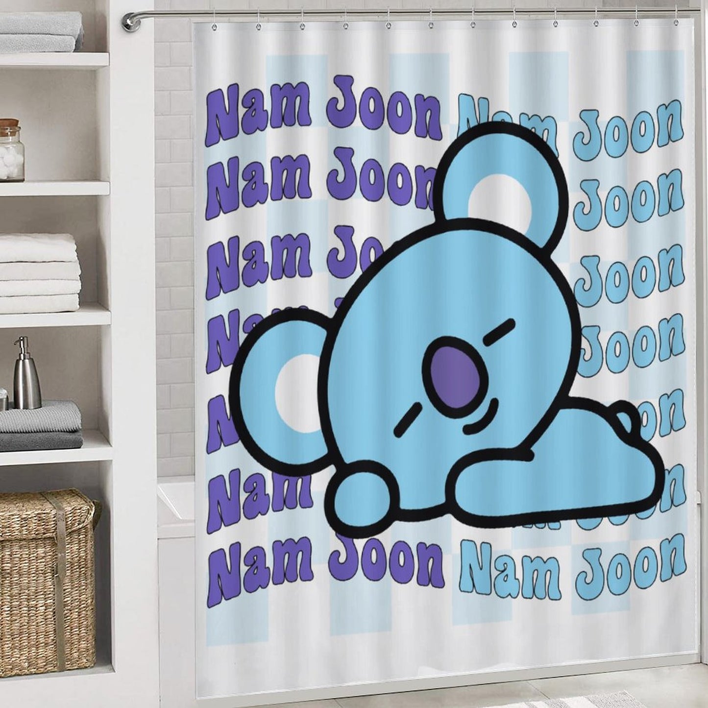 Bathroom 4-Piece Set(One-sided Printing)