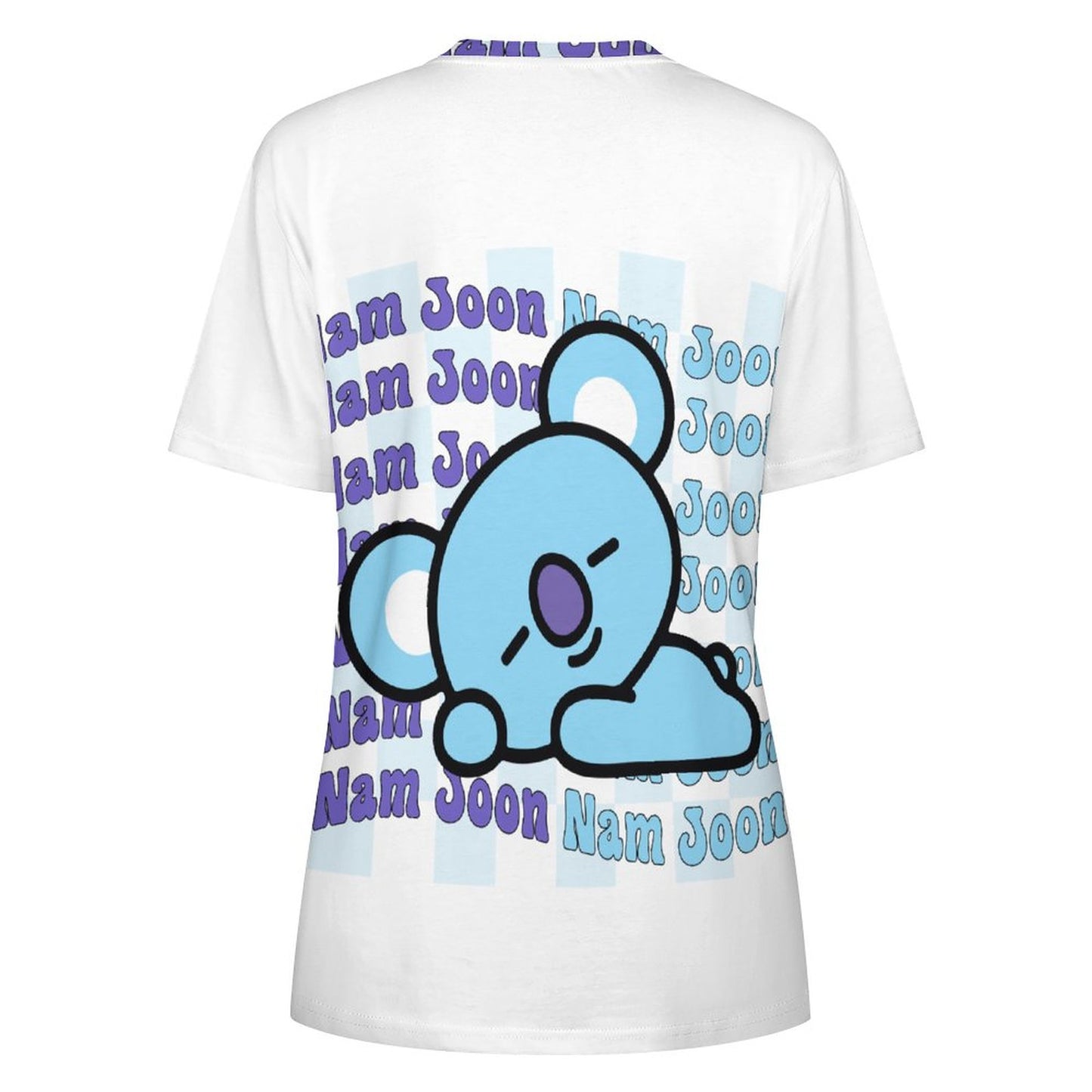DTG 190gsm Cotton Summer Short Sleeve T-Shirts for Women(All-Over Printing)