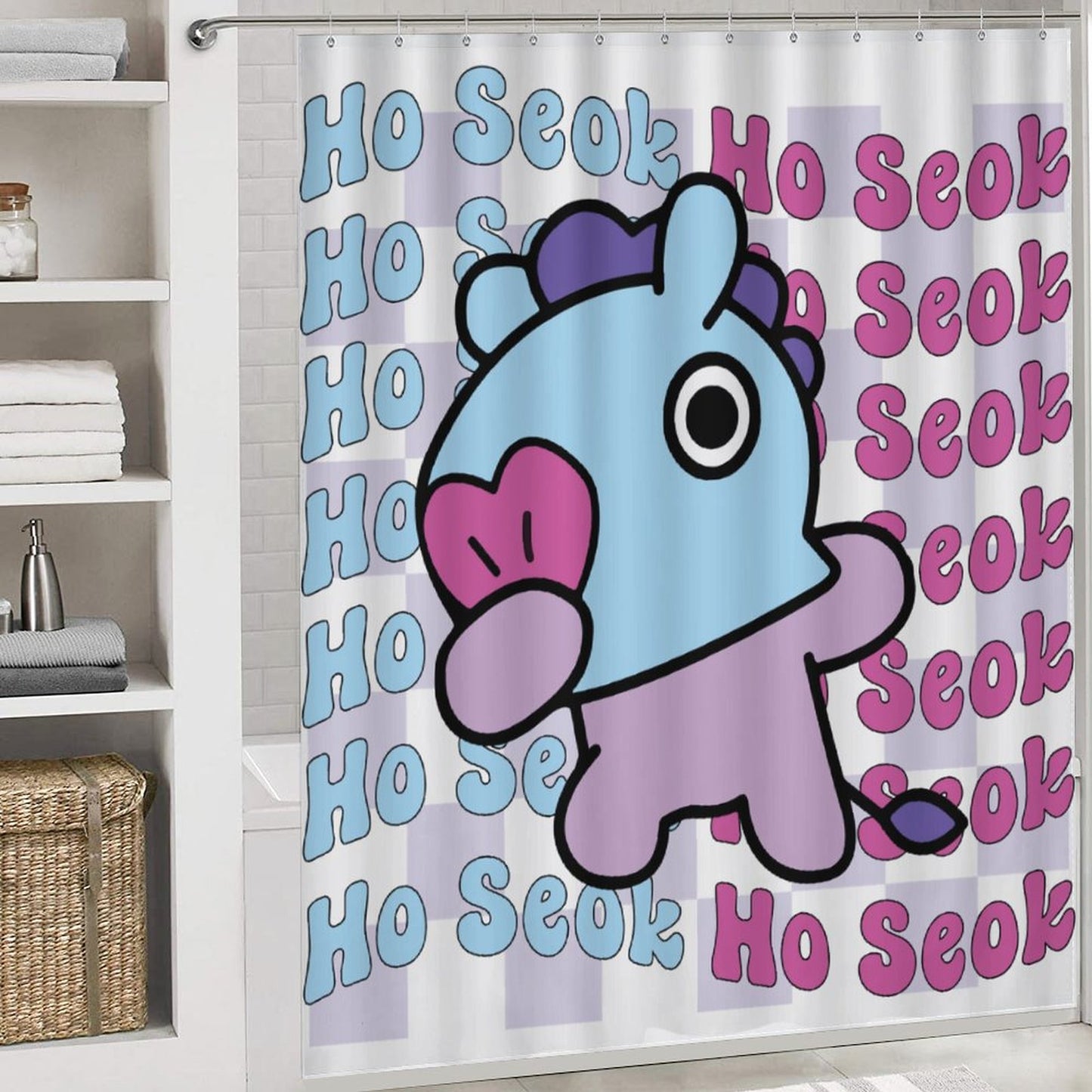 Bathroom 4-Piece Set(One-sided Printing)