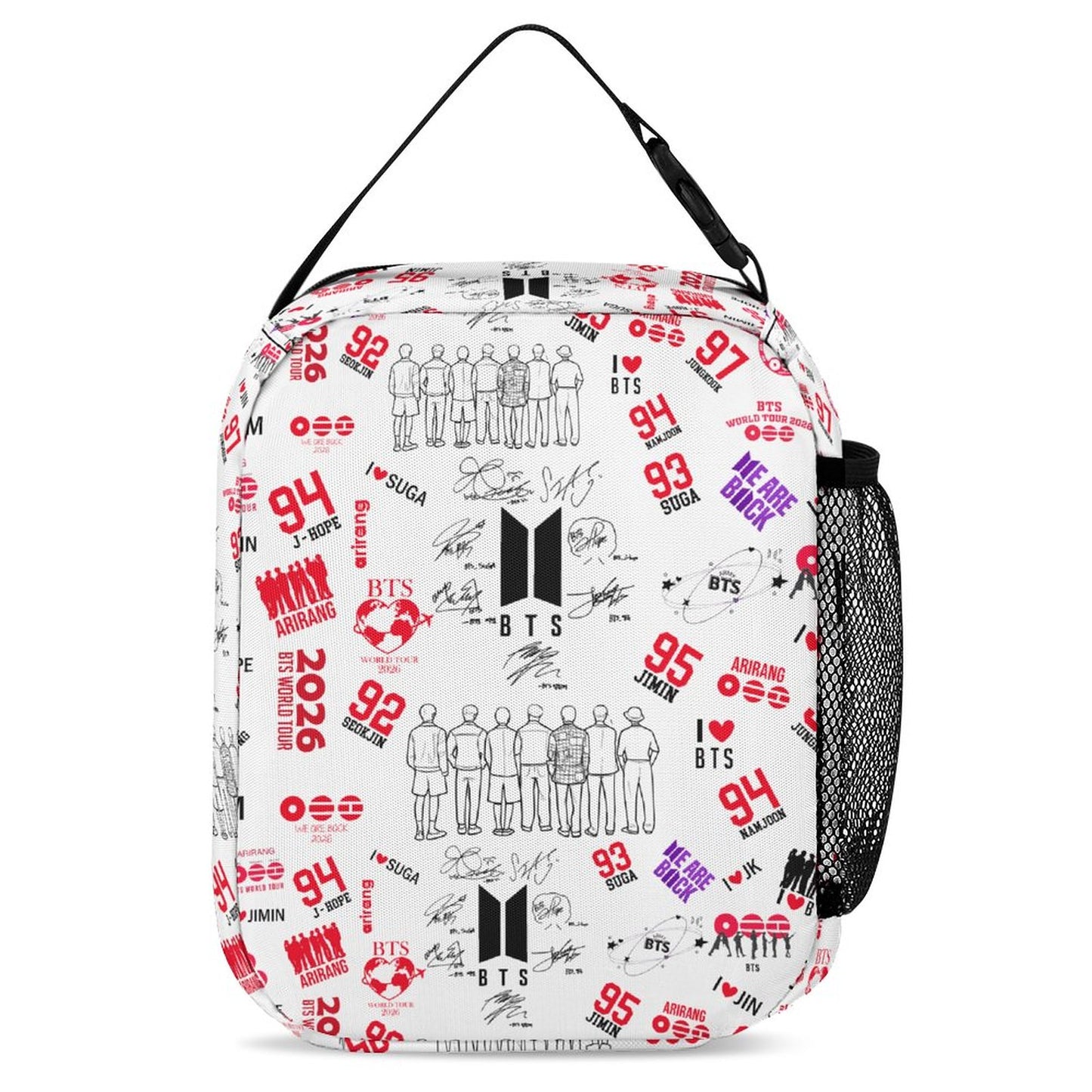 3 Pcs School Backpack Set for Kids (Backpack, Kid's Insulated Lunch Bag & Pencil Case Organizer)