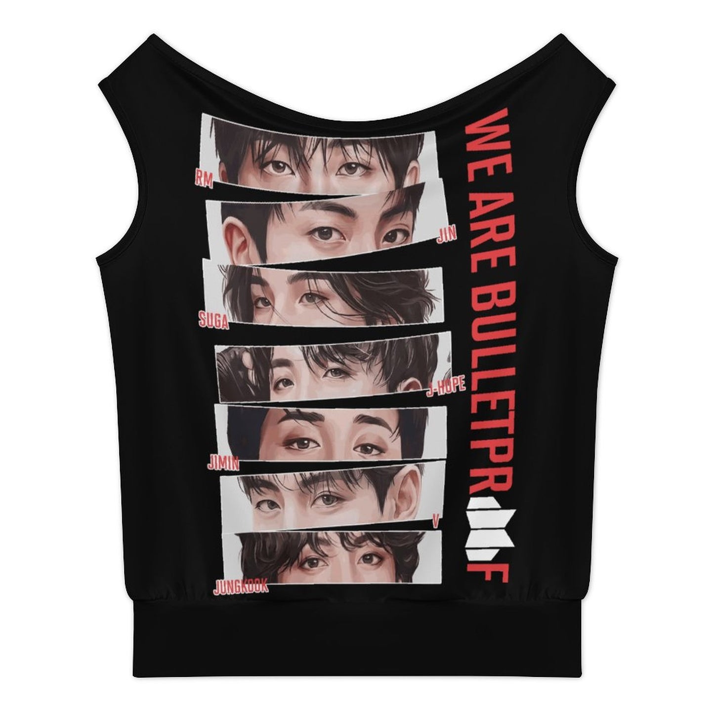 180gsm Single Shoulder One Neck T-Shirt (All-Over Printing)