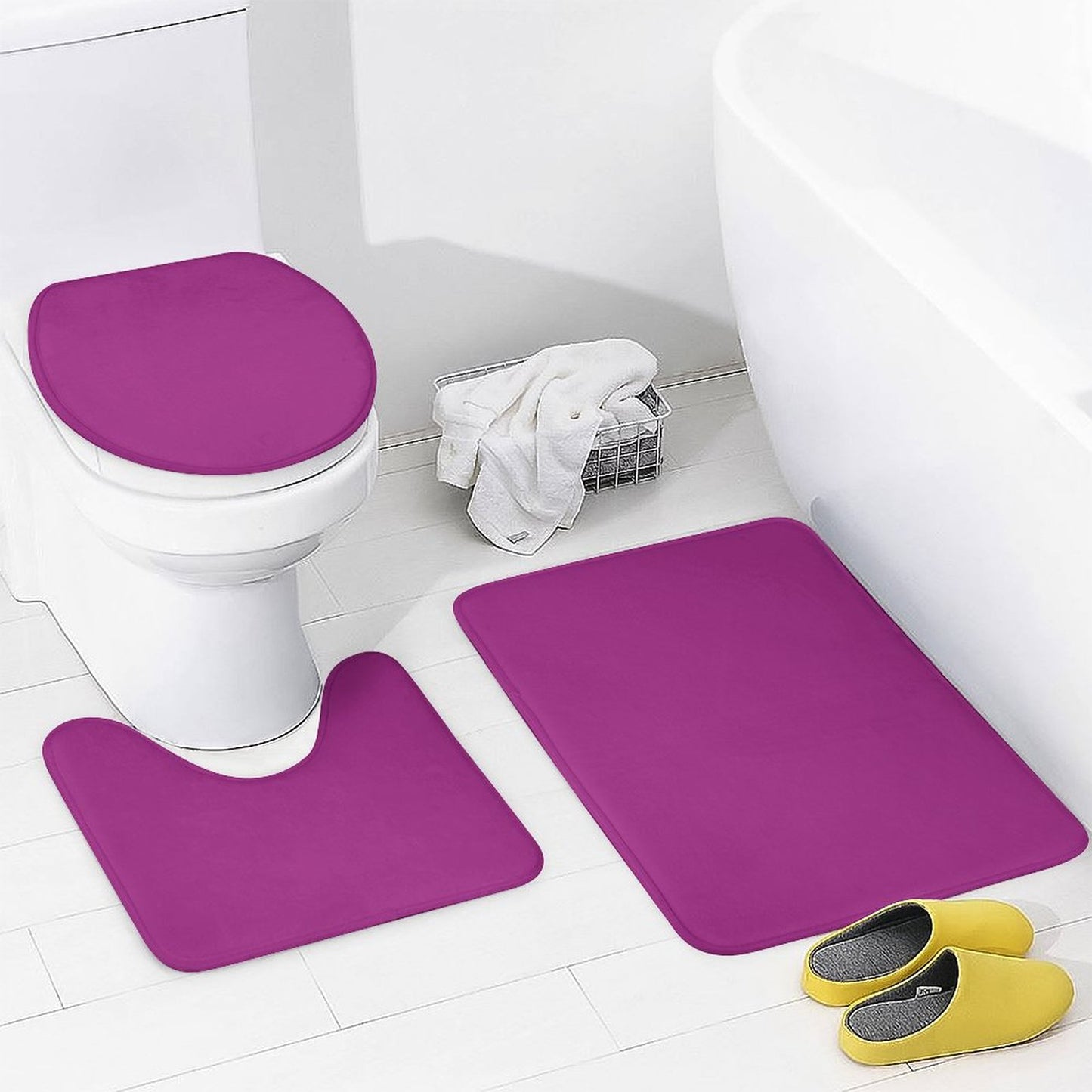 Bathroom 4-Piece Set(One-sided Printing)