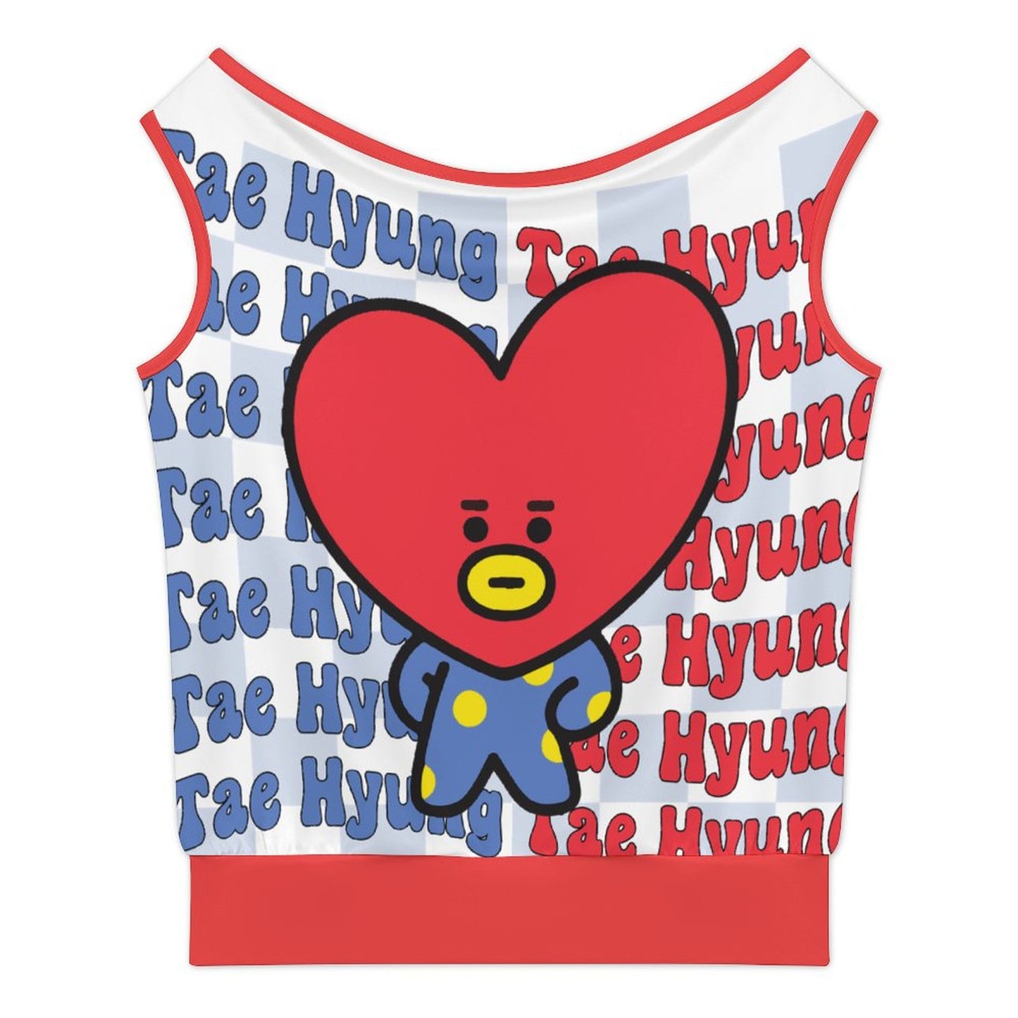 180gsm Single Shoulder One Neck T-Shirt (All-Over Printing)