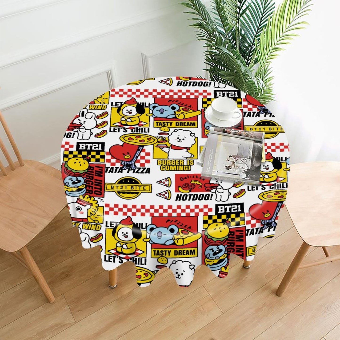 120gsm Round Tablecloth(One-sided Printing)