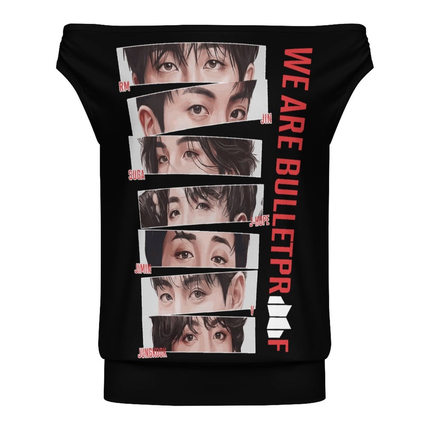 180gsm Single Shoulder One Neck T-Shirt (All-Over Printing)