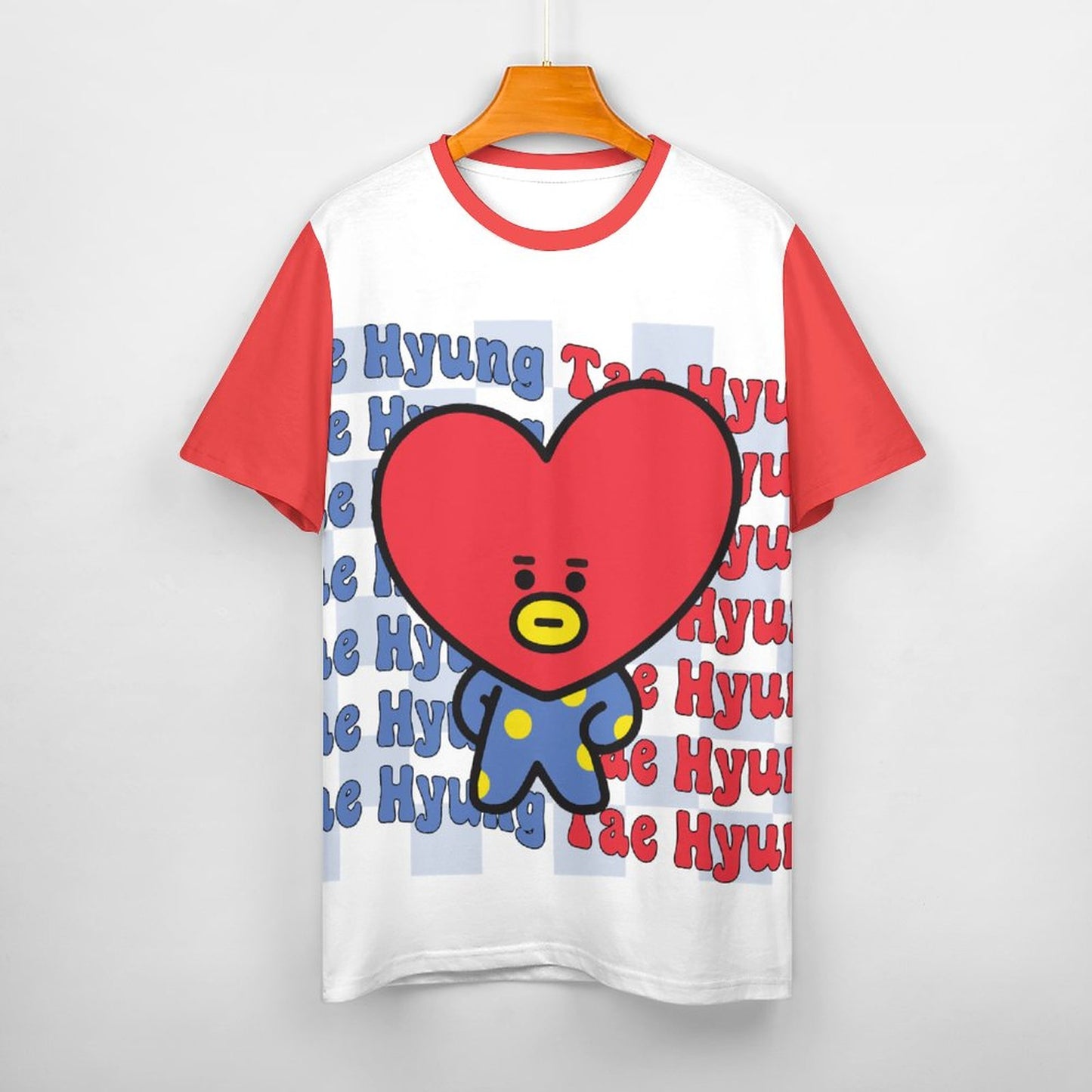 DTG 190gsm Cotton Summer Short Sleeve T-Shirts for Women(All-Over Printing)