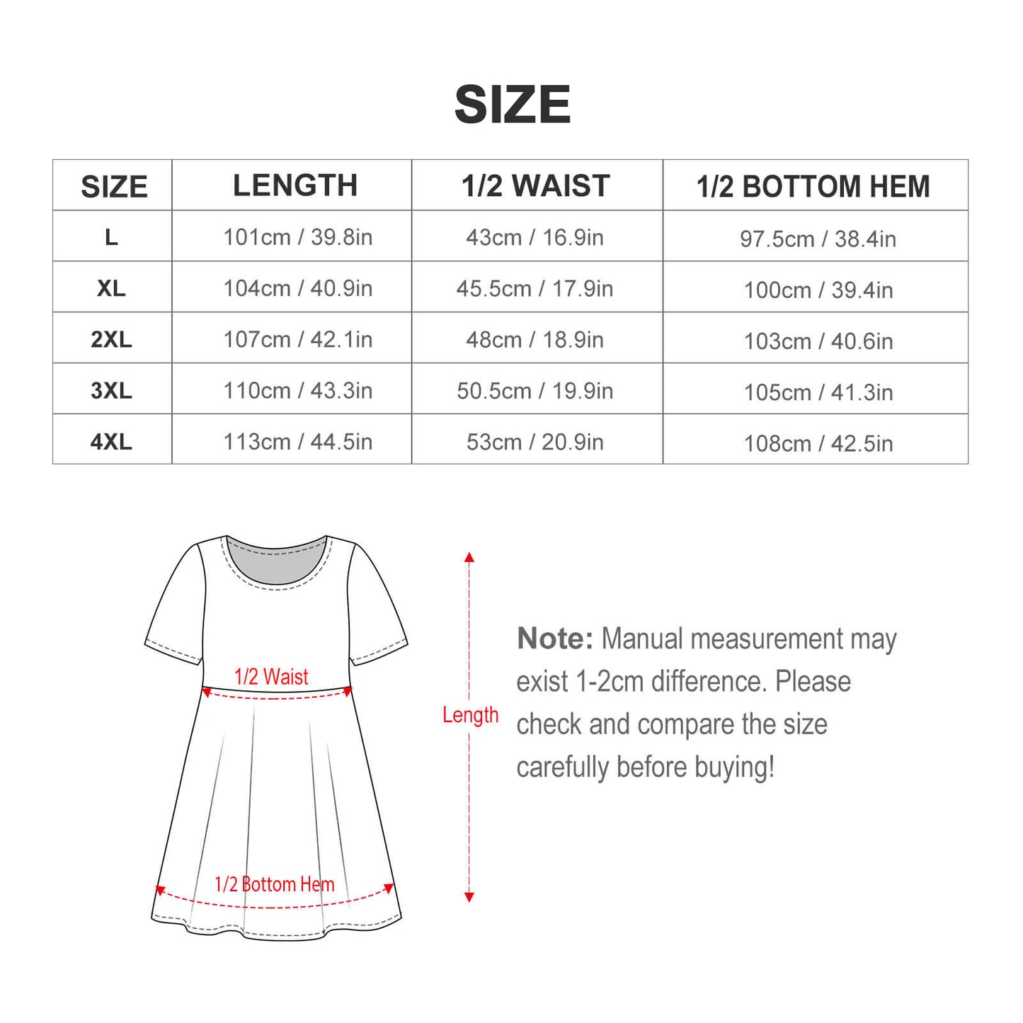 Someone Cares Not Me Funny Plus Size Dress - Sarcastic A-Line Swing Dress