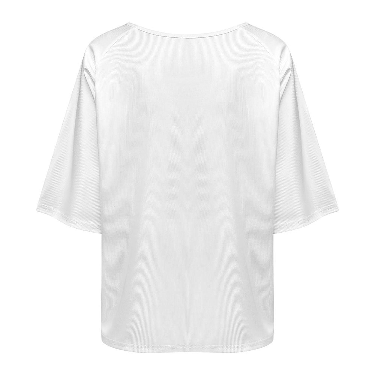 I'm Not Mean I'm Spicy Boat Neck T-Shirt - Loose Fit 3/4 Sleeve Tee