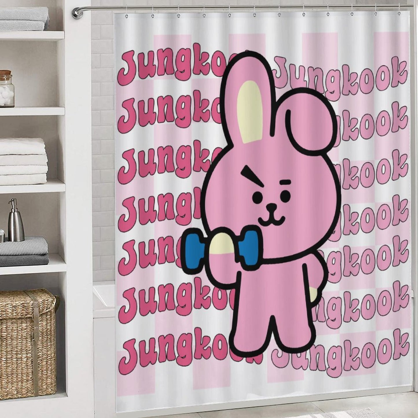 Bathroom 4-Piece Set(One-sided Printing)