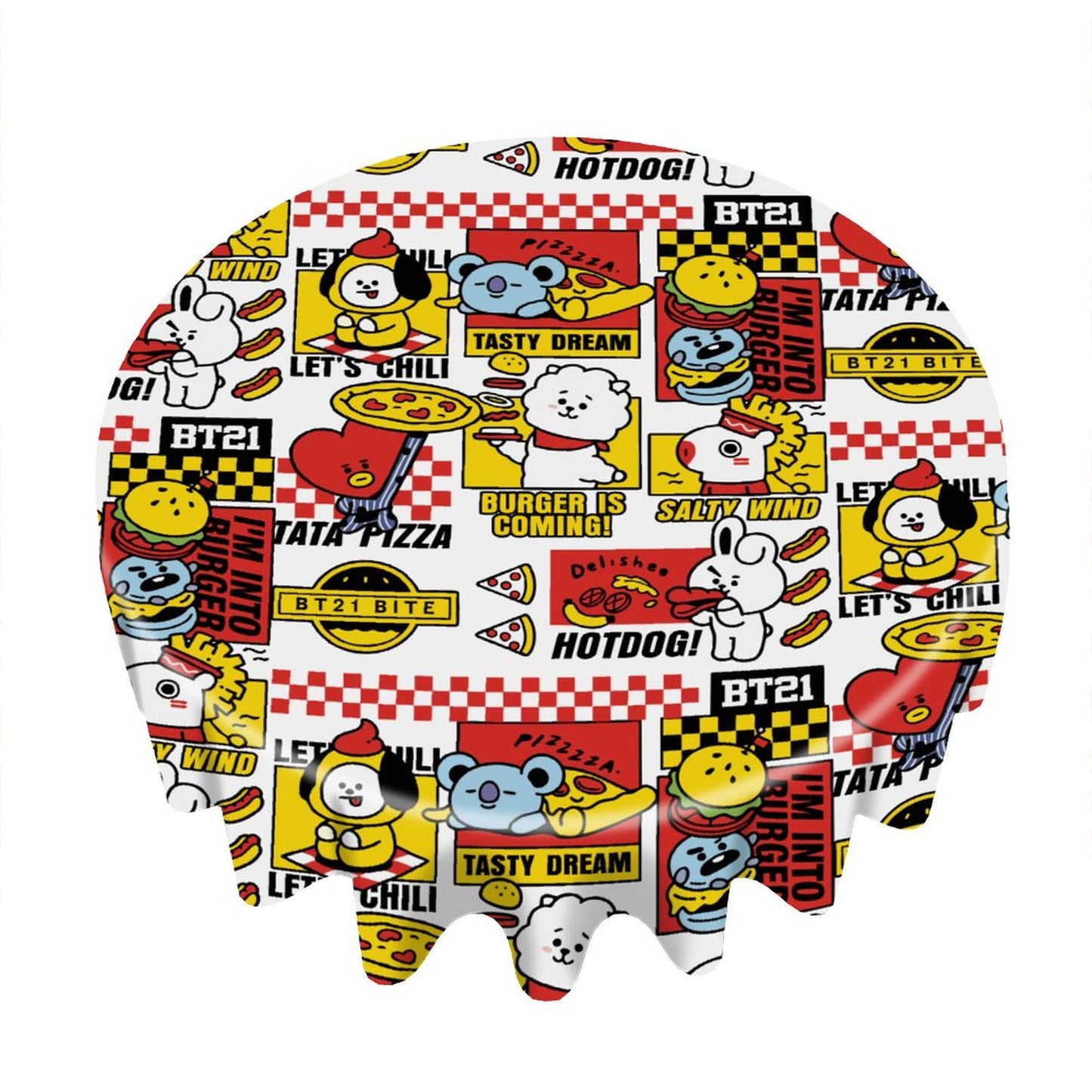 120gsm Round Tablecloth(One-sided Printing)