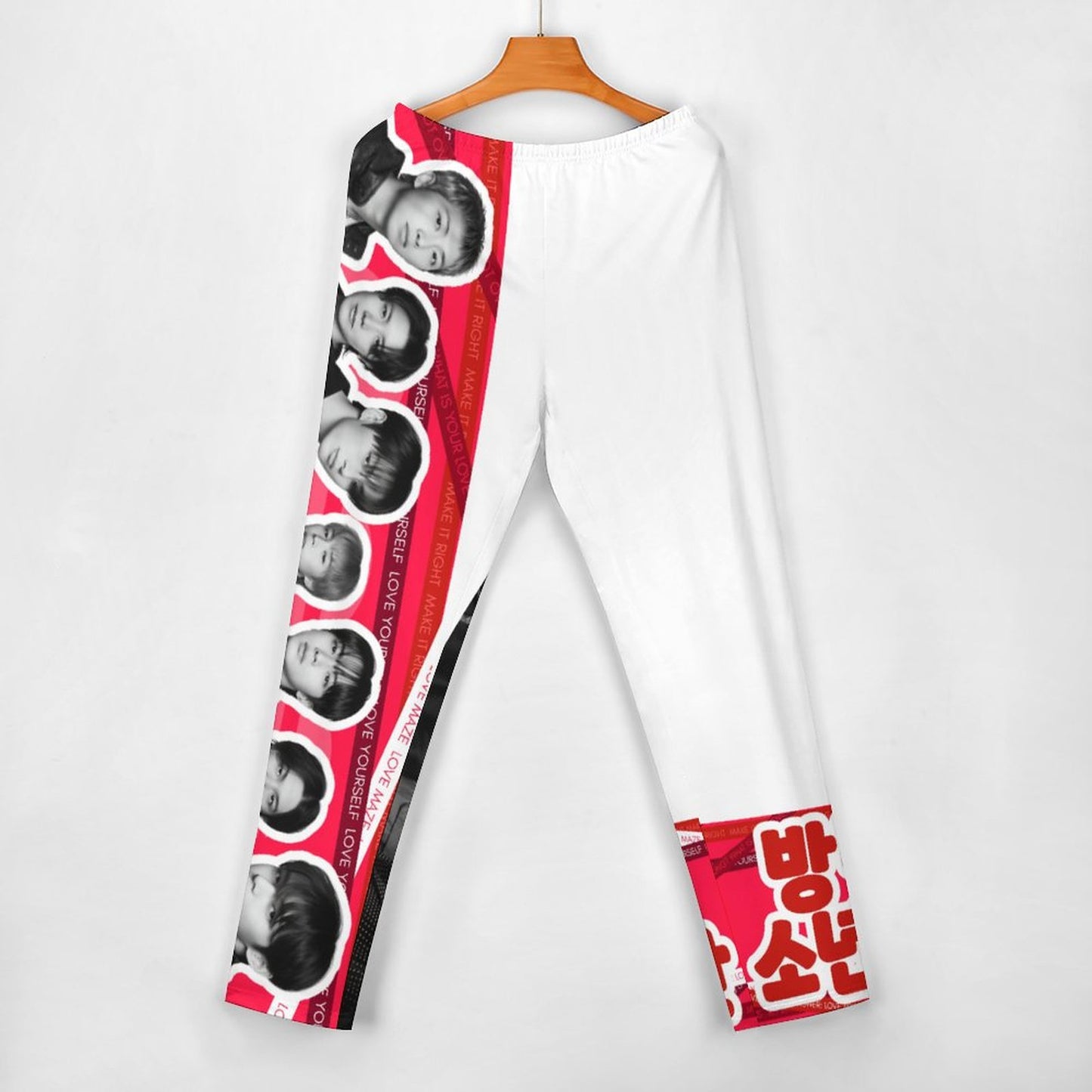 BTS Hooligan Diagonal Shoulder Two Piece Set(All-Over Printing)