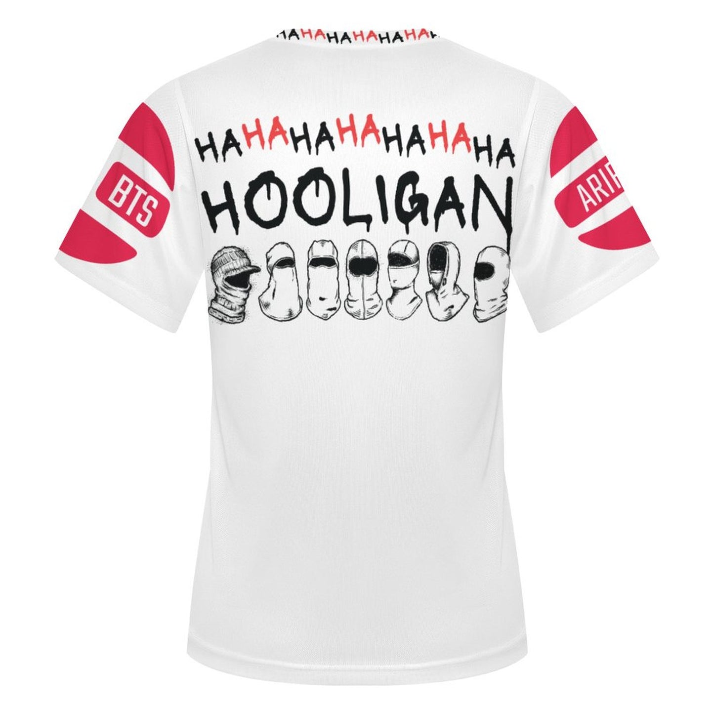 BTS Hooligan 100gsm Short Sleeve Mesh T-Shirt(All-Over Printing)