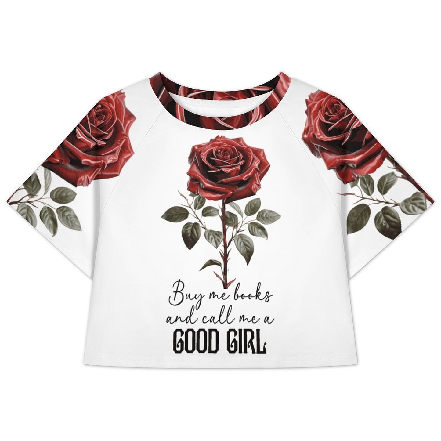 180gsm Cropped T-Shirt(All-Over Printing)