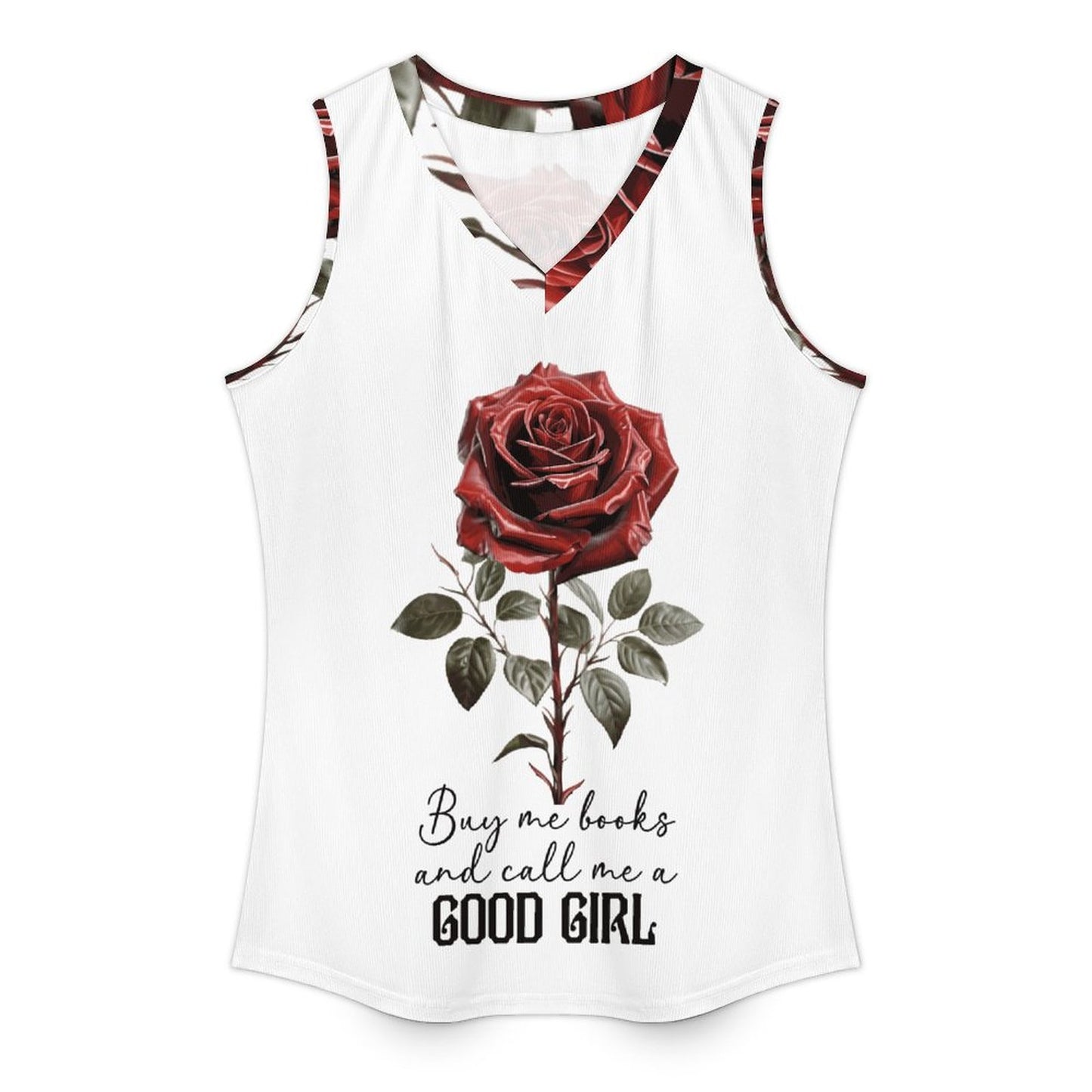 210gsm V Neck Tank Top(All-Over Printing)