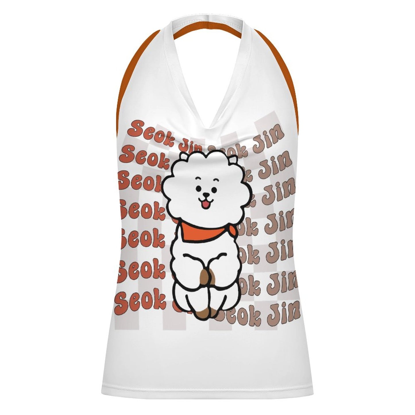 180gsm Women's Halter Tank Top(All-Over Printing)