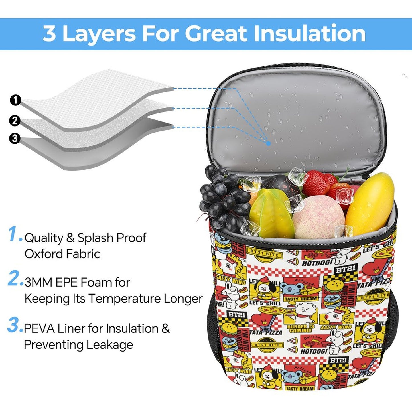Ice Pack Backpack(All-Over Printing)