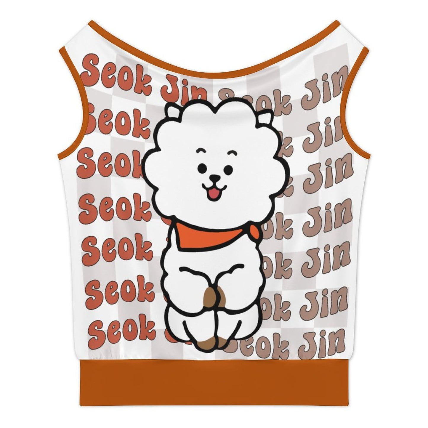 180gsm Single Shoulder One Neck T-Shirt (All-Over Printing)