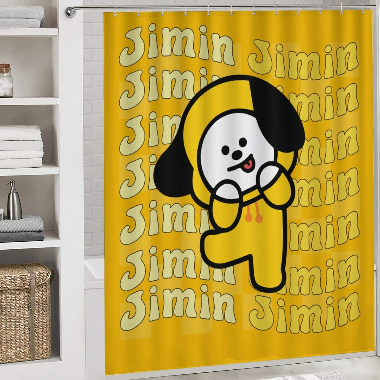 Bathroom 4-Piece Set(One-sided Printing)