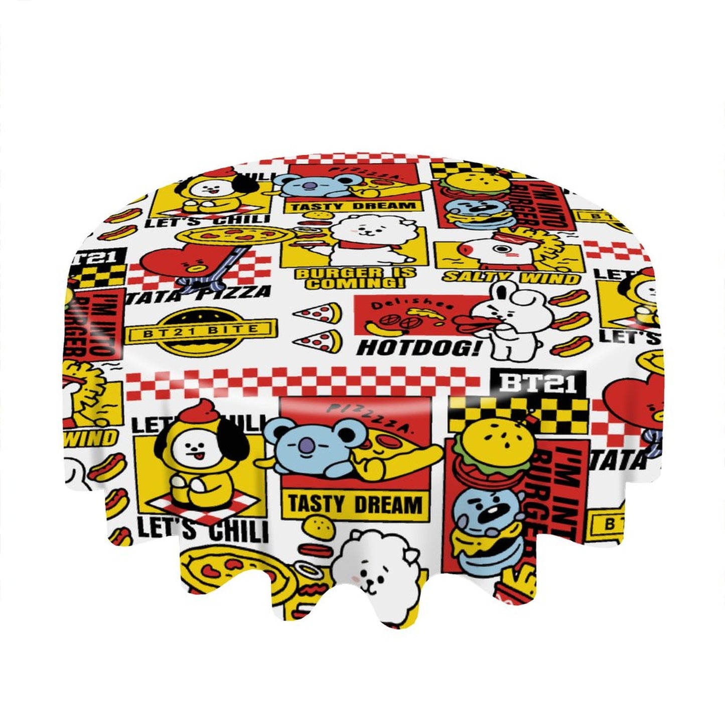 120gsm Round Tablecloth(One-sided Printing)