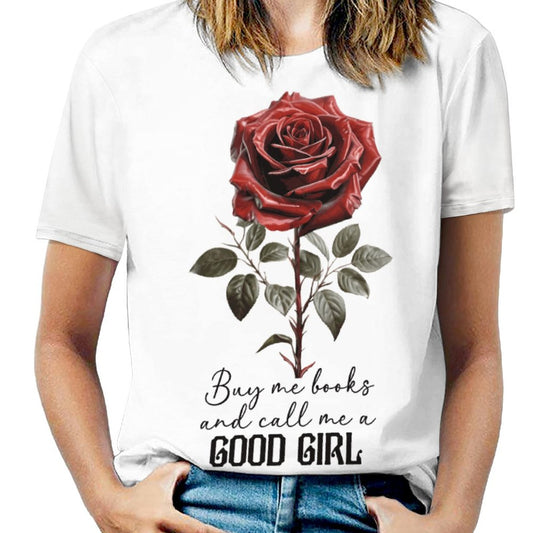 180gsm Custom Women Top T-Shirts(All-Over Printing)