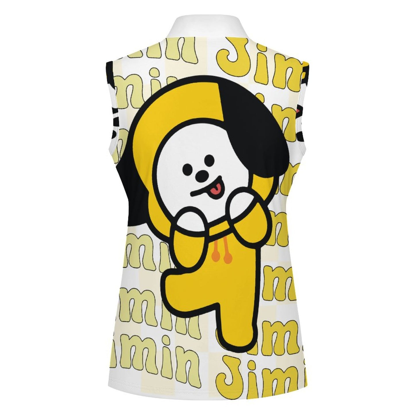 UPF50+ 180gsm Women's Sunscreen Golf Tank(All-Over Printing)