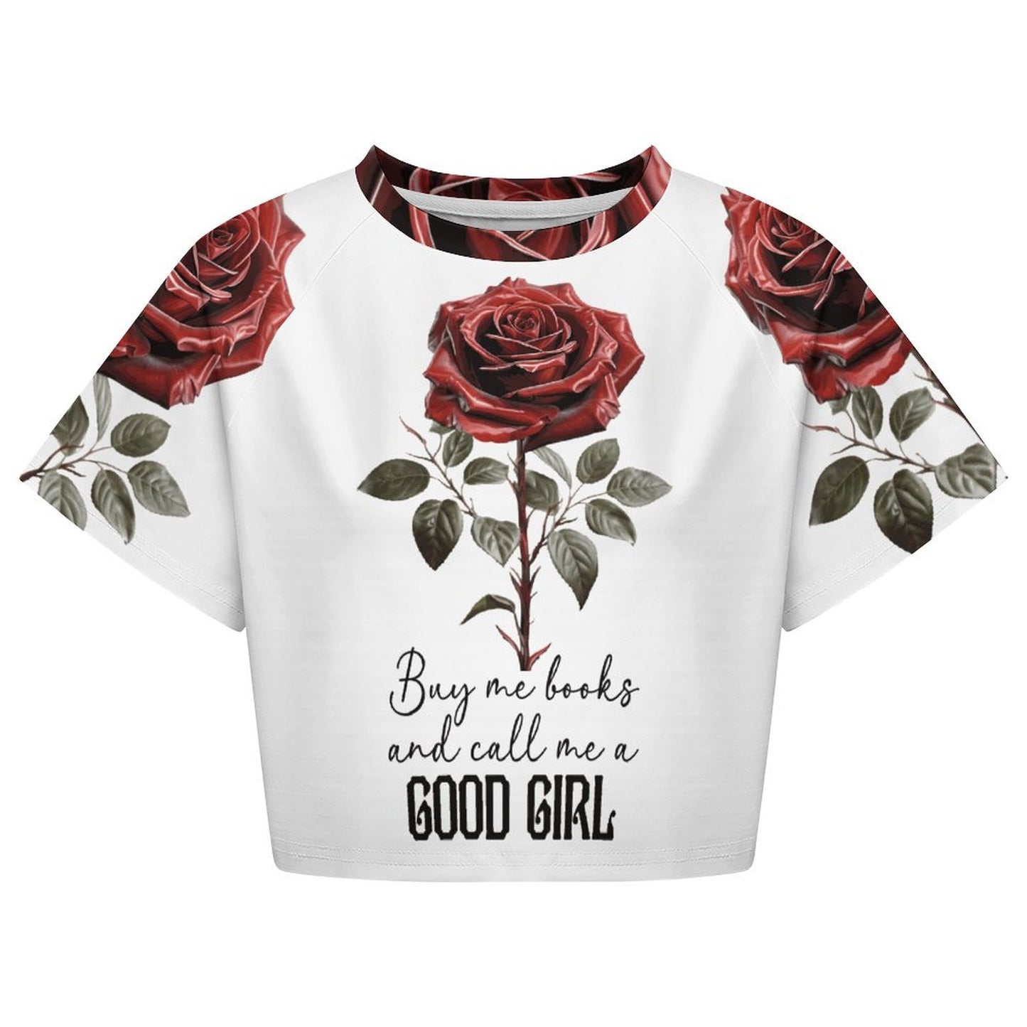 180gsm Cropped T-Shirt(All-Over Printing)