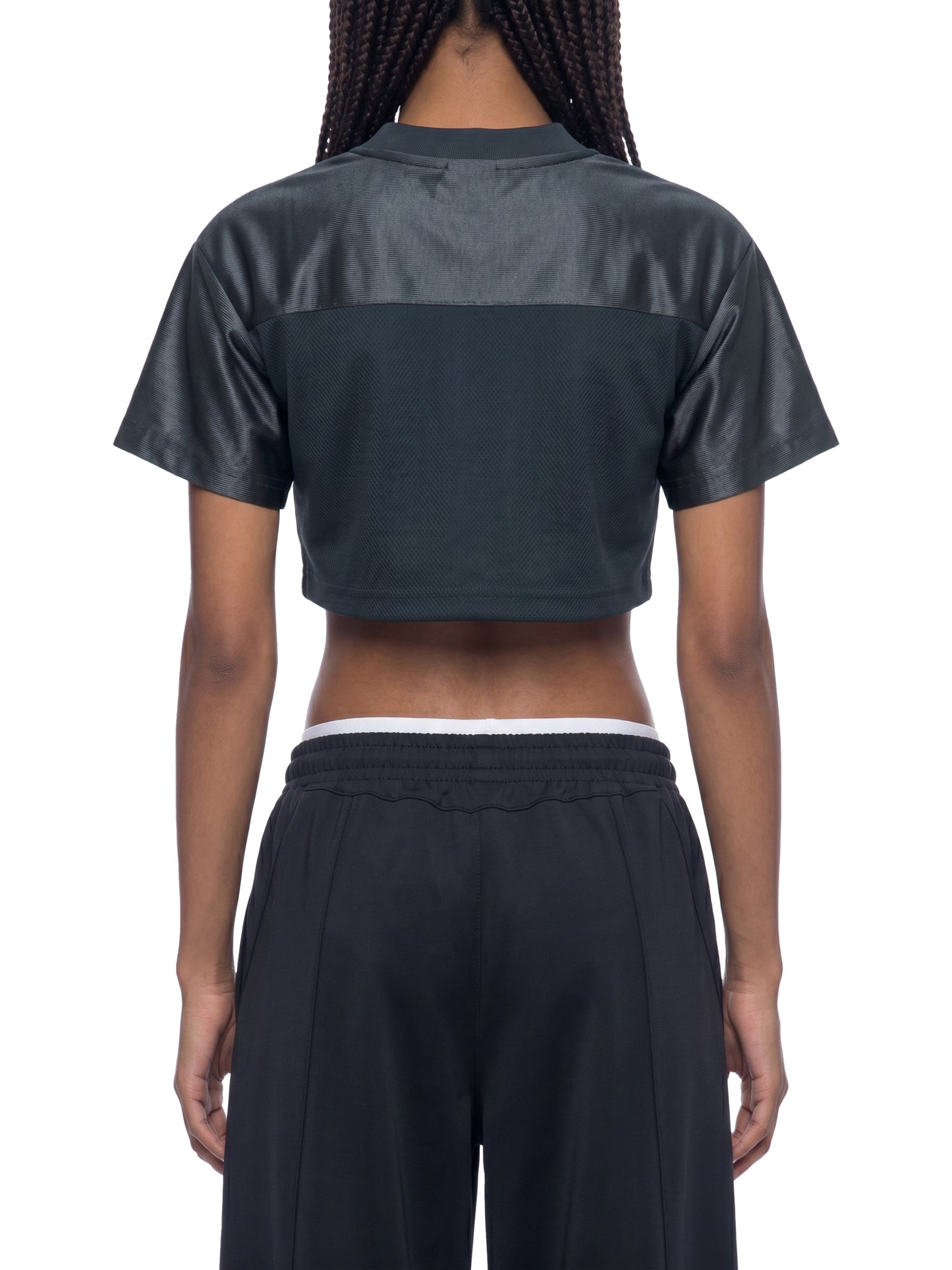 BTS J-Hope Hope On The Street Crop Jersey – Hobi Cropped Paneled V-Neck Streetwear